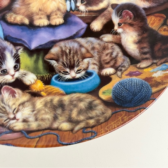 Vintage “Frisky Business” Litter Rascals Collectors Plate - Picture 4 of 7